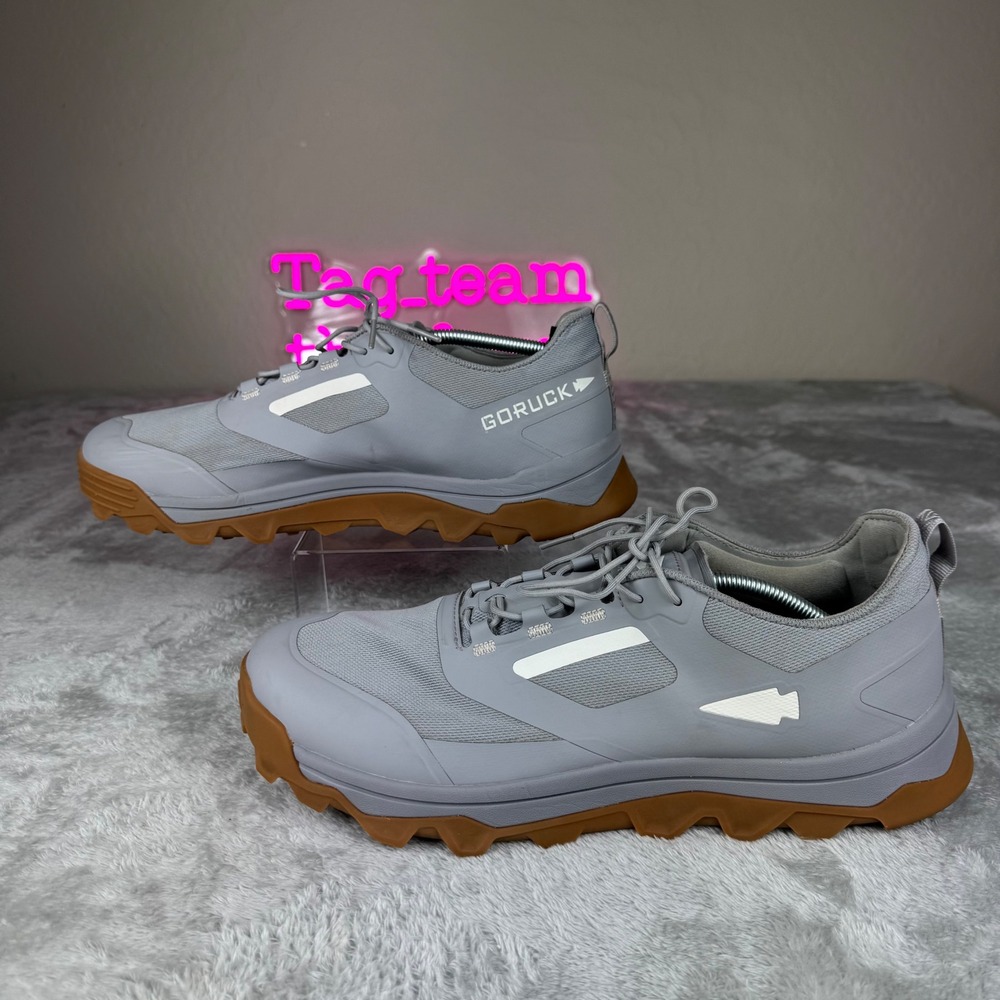 GORUCK Mackall Men's 14 Women's 16 Gray Gum Trail Running Rucking Shoes